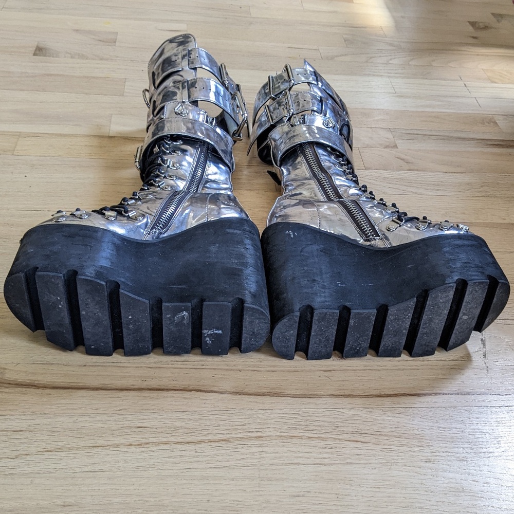 Metallic Current Mood Guardian Boots - Picture 11 of 13